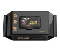 GLOTAO Toallitas de limpieza para el cuidado de la piel del automóvil, 80 unidades, mantenimiento e iluminación interior, toallitas para proteger condiciones limpias para vinilo y cuero, ropa, muebles