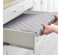 Glotoch - Revestimientos de estantes no Adhesivos para armarios de Cocina, 17.5 x 30 pies para Cocina, Revestimiento de Estante Antideslizante, Papel de Contacto Impermeable para armarios y cajones