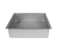 PME Cuadrado Molde para Pastel de Aluminio, Plateado, 14 x 14 x 4 Pulgadas
