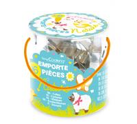 Glotomania - Set 16 Cortadores para Galletas Scrapcooking - Nature - Diseños Variados - Metal Apto para Uso Alimentario
