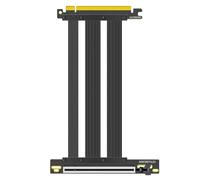 GLOTRENDS 100mm PCIe 5.0 Cable Riser para RTX5090 RTX4090 RX9070 RX7900, Compatible con GPUs PCIe 5.0/4.0, Ángulo recto de 90 grados para montaje vertical de GPUs