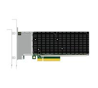 GLOTRENDS ST7223 Tarjeta de Red Ethernet 10Gb RJ45 de 4 Puertos con Controlador Intel X710, Interfaz PCIE 3.0 X8, Compatible con Windows 11/10/Windows Server/Linux/ESX/VMware ESXi