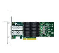 GLOTRENDS ST7286 Tarjeta de Red Ethernet 2 Puertos y 10 GB SFP+ con Controlador Mellanox ConnectX-3, Interfaz PCIe 3.0 X8, RDMA (RoCE), no Infiniband