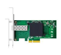 GLOTRENDS ST7315 Tarjeta de Red Ethernet SFP+ de 1 Puerto de 10Gb con Controlador Intel 82599EN, Interfaz PCIE 2.0 X4, Compatible con Windows 11/10/Windows Server/Linux/ESX/VMware ESXi