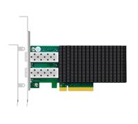 GLOTRENDS ST7337 Tarjeta de Red Ethernet 2 Puertos y 25 GB SFP28 con Controlador Mellanox ConnectX-5, Interfaz PCIe 3.0 X8, RDMA (RoCE), sin Infiniband