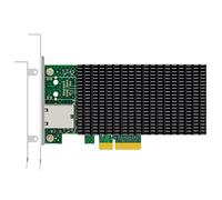 GLOTRENDS ST7381 1-Puerto 10Gb RJ45 Tarjeta de Red Ethernet con Controlador Intel X550, Interfaz PCIE 3.0 X4, Soporta Windows 11/10/Windows Server/Linux/ESX/VMware ESXi