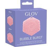 GLOV Bubble Burst 3en1 Almohadilla de silicona para lavado y masaje del cuerpo, cuero cabelludo y espalda - 1 ud. GLOV