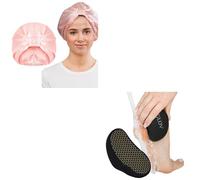 GLOV Bundle Cuidado Personal Gorro de Seda y Lima de Pies