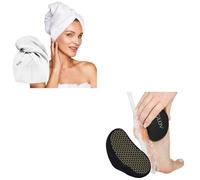 GLOV Bundle Cuidado Personal Toalla Secado Rápido y Lima de Pies