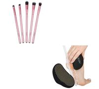 GLOV Bundle de Belleza: Set de Brochas y Lima de Pies