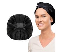 Glov Gorro para Dormir Gorro de Dormir de Seda para Cabello Rizado Antifrizz Protección Nocturna Hidratación y Cuidado Capilar Sin Enredos y Sin Frizz para Despertar con Rizos Definidos