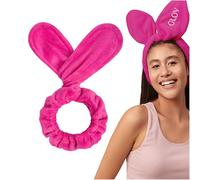 Glov Muselinas Desmaquillantes Diadema Estetica Set Completo para Cinta Facial y Maquillaje Incluye Desmaquillantes Reutilizables y Paños de Muselina para Una Limpieza Efectiva