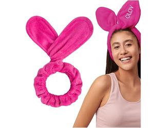 Glov Muselinas Desmaquillantes Diadema Estetica Set Completo para Cinta Facial y Maquillaje Incluye Desmaquillantes Reutilizables y Paños de Muselina para Una Limpieza Efectiva