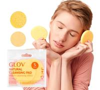 Glov Pads de Limpieza Reutilizables Biodegradables 5 Pack Exfoliación Suave Eliminación de Maquillaje Eco-amigables con Propiedades Antimicrobianas Viaje Cuidado de la Piel