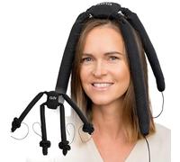 Glov Rizadora Sin Calor Coolcurl™ para Cabello Corto y Fino Rizos Suaves Herramienta de Peinado Cómoda Espuma Microfibra Anti-frizz Estilo Natural Peinado Rápido