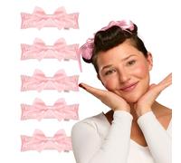 Glov Rulos Coolcurl de Espuma Flexible con Cintas de Satén-set 4 para Rizos y Ondas Dramáticas Fácil Usar Ideal para Cabello Corto y Largo