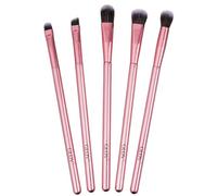 Set de Brochas para Ojos incluye 5 pinceles biselados para sombra y delineador También incluye un pincel para eyeliner y una brocha delineadora ideales para un acabado impecable