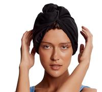La Toalla de Microfibra para Rizos Es Ideal para Un Secado Rápido y Eficiente del Cabello su Diseño en Turbante Envuelve el Pelo Absorbiendo la Humedad Sin Causar Frizz