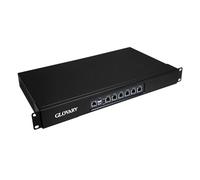 Glovary 19" Firewall Rackmount Hardware Quad Core Celeron J4125, 6 x i226V 2.5GbE LAN, DDR4 8GB RAM 128GB SSD, Network Router Appliance, AES-NI, OPNsense, USB3.0, VGA, Console