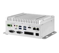 Glovary Fanless Mini PC i5 8265U (4C8T, up to 3.9GHz), 2 x LAN (i210+i219-LM) Linux Industrial Computer DIN Rail, 32GB RAM 1TB NVMe SSD, 2 x RS232 COM, 16 Pin GPIO, 4USB3.2, PCIe, 9-36V Auto Power On