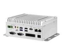 Glovary Fanless Mini PC J6412 (4C4T, up to 2.6GHz), Linux Industrial Computer DIN Rail, 32GB RAM 1TB NVMe SSD, 2 x RS232 COM, 16 Pin GPIO, 2USB3.2, 4USB2.0, PCIe, 9-36V Auto Power On