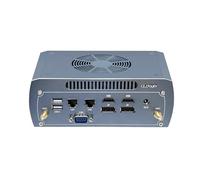 Glovary Mini PC Ryzen 7 8845HS (8C/16T), 2 x 2.5GbE LAN Gaming Micro Desktop Computer, Barebone NO RAM NO SSD, 8K60Hz, 4K120Hz, 4 Anzeige, 2USB3.2, RS232 COM, WiFi6, BT5.2