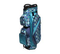 Glove It Bolsa de Golf Ligera para Mujer, 6 Libras, Divisor de 15 vías, 9 Bolsillos, diseño de Azulejos turcos