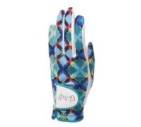 Glove It Guante de Golf para Mujer, Ligero y Suave, de Piel Cabretta, con protección UV, Azulejos turcos