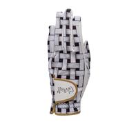 Glove It Ladies Golf Glove - Lightweight and Soft Cabretta Leather Golf Glove for Womens, Features UV Protection - Shadow Weave, Large, Left