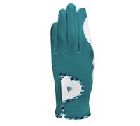 Glove It Ladies Golf Glove - Lightweight and Soft Cabretta Leather Golf Glove for Womens, Features UV Protection - Retro Deluxe (Left)