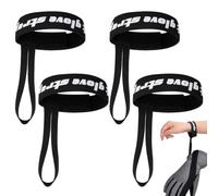Glove Strap - Universal Anti Drop Connector Lanyard, Heavy Duty Wrist Secure Bands, Flexible Snow Sports Hand Retention System, Lightweight Safety Attachment | Mountaineering, Hiking, Cold Weather Act