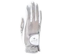 GloveIt G100brs Golf Glove, Women's, Silver Bling, S