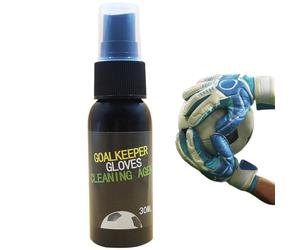 Gloves Grip Spray - Spray adhesivo para guantes - Agente de limpieza de guantes antideslizante, spray de agarre de fútbol de 30 ml, spray para guantes de fútbol, 1 onza líquida