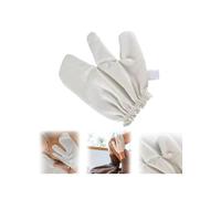 Gloves Raw Silk Massage, Gloves Ayurvedic Massage for Exfoliating Skin - Exfoliating Lymphatic Support Scrub Gloves, Reusable and Gentle on Skin Soft and Comfortable Care Tools