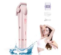 Glow Aura Womens Shaver,2025 New Glowaura Electric Razor,Glow Aura Womens Shaver 2 in 1,Glow Aura Bikini Shaver,Glowshave 2-in-1 Women's Body Shaver,for Facial Face Lip Chin Underarm Legs (Pink)