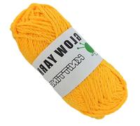 Glow Dark Yarn - Crocheting Thread, Luminous Craft String | Comfortable 2mm Yarn for Carpet DIY Projects, Multifunctional Material for Knitting Handmade Art, Fiber for Sewing Decorations
