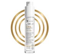 Glow Day Crema Solar Facial 50, Crema Antiarrugas con Protección Solar Bioestimuladora con Péptidos, 100/100 en Yuka, Sin Efecto Blanquecino y Sin Nanopartículas, 50 ml