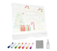 Glow Drawing Tablet - 14 Inch Luminous Acrylic Board, Rec