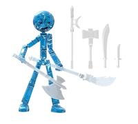 Glow Figures Poseable Set, 12cm Movable Joint Hero Models for Kids Teens, Flexible Articulated Character Figures, Creative Play Action Figurines, Gift Ready Figure Set for Boys Friends