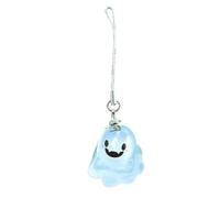 Glow Ghost Keychain, Cute Resin Halloween Pendant For Backpack Handbag | Luminous Ghost Design Funny Spooky Charm Lightweight Resin Pendant Adds Halloween Style For Kids Adults School Travel Bags