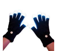 Glow Gloves - 24x12 Cm Acrylic Luminous Mittens | Flashing Half Finger Gear