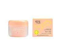 Glow Hub Bálsamo limpiador nutritivo e hidratante con ácido hialurónico para piel normal a seca, 100 g