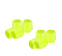 Glow-in-The-Dark Car Tire Valve Cap Set, Light Up Tire Valve Caps, Glow Tire Valve Caps, Accessories for Safe Night Driving for Car Truck SUV Motorcycles Bike, Easy-to-Install (8pcs-F)