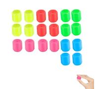 Glow-in-The-Dark Car Tire Valve Cap Set - Waterproof Luminous Fluorescent Stem Caps, Easy to Install No Tool Required, for Most Vehicle Tires (Mix)