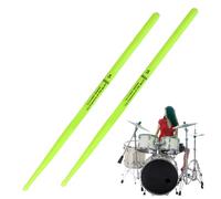 Glow In The Dark Drumsticks - Glow Drumsticks Set, Lightweight Percussion Tools, Glows In The Dark Bright Fluorescent Drumstickss | Bright And Comfortable Light Drumstickss Lightweight And Soft For Ad