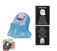 Glow In The Dark Ghost Halloween - Cute Luminous Outdoor Decor For Room
