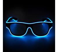 Glow In The Dark Glasses - ABS Led Neon Glasses | Light Up Favors Eyewear Props With Bright Glow, Rechargeable Use | Party Fun Gear For Kids, Adults, Baile, Cosplay, Boda, O Piscina