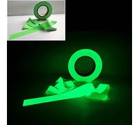 Glow In The Dark Ribbon Luminescent Washable Woven Fabric Fluorescent Linen Fabric For Bike,Hula Hoop,Gift Wrapping and Party Decorations Supplies(3cmx1m)