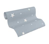 Glow in the Dark Stars Wallpaper Grey AS Creation