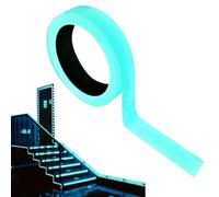 Glow In The Dark Tape - Decoración al aire libre | Cinta de línea recargable, brillante y duradera, perfecta para paseos nocturnos, bicicletas, escaleras, paredes y